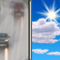 Monday: Slight Chance Drizzle then Mostly Sunny